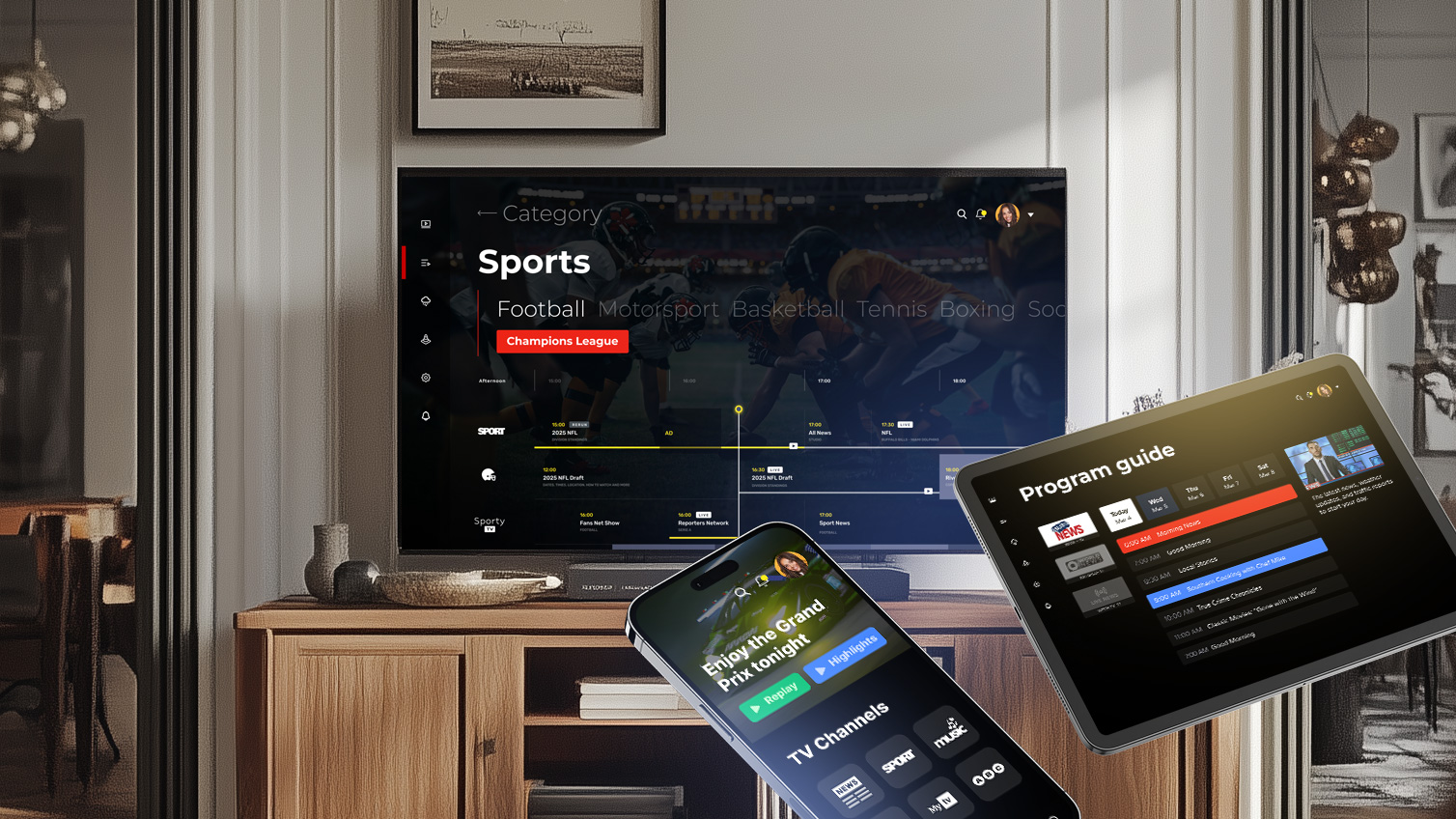 AI-powered EPG